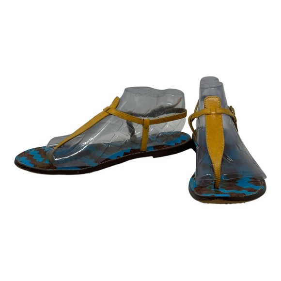 Sam Edelman yellow flat sandals size 9M - Picture 2 of 10